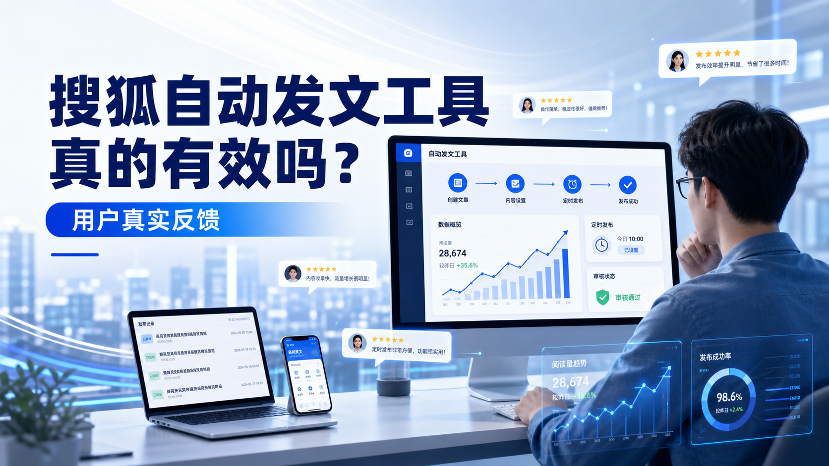 搜狐自动发文工具真的有效吗?宜昌用户的真实反馈